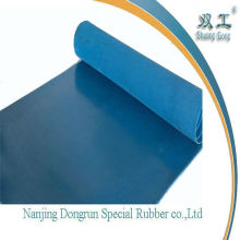 blue SBR rubber sheet