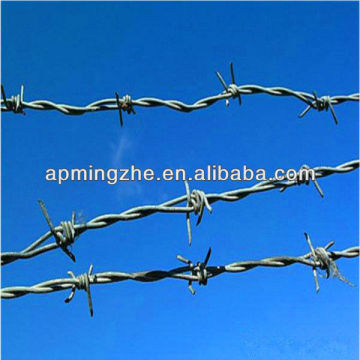 low price barbed wire/barbed iron wire fence/braided fence wire/