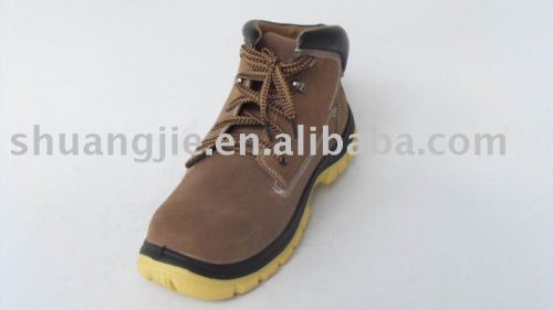 leather safety shoe 9516 steel toe