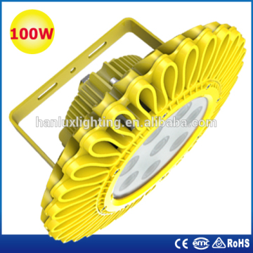 high power 100w industrial oil fields mining waterproof explosion proof led light