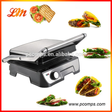 Sandwich Press Panini Bread Grill Electric Rotating BBQ Grill