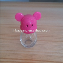 2015 colorful plasitc nail polish cap pig type nail polish cap