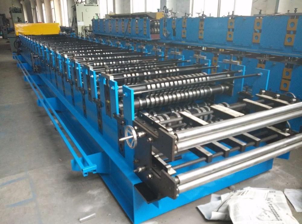 Best sale with CE,ISO approved special for Pakistan double layer profiles roll forming  machine