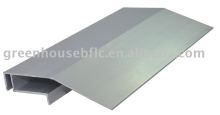 gutter eave for aluminum greenhouse