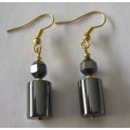 Hematite Earring