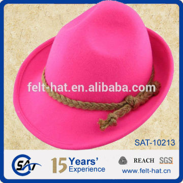 pink montian german traditional bavarian hat