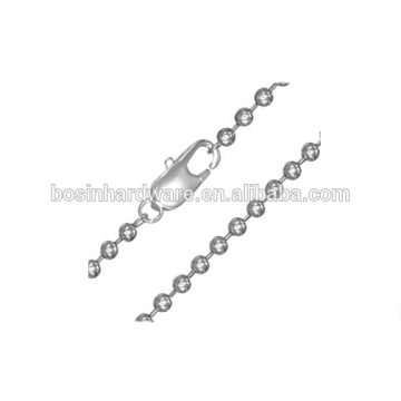 Manufacture High Quality Metal Ball Chain Iron Ball Chain Wish Lobster