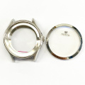 44mm Brushed Finish Metal Watch Cases