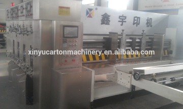 Printing Slotting And Die-Cutting Cardboard Machine