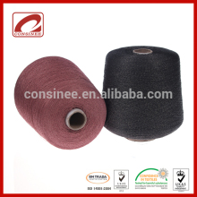 Fancy metallic yarn viscose blended yarns for pretty evening dress