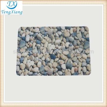 pebble stone bath mats