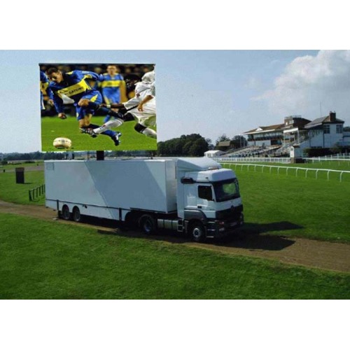 High Brightness Truck Advertising Video Wall Display Screen