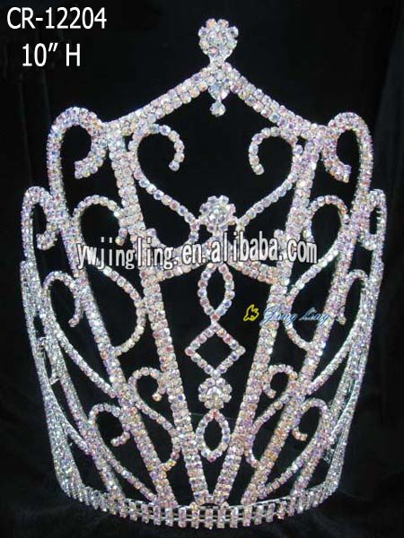 Wholesale Rhinestone special style tiara pageant crown