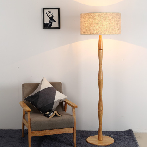 LEDER decoratieve hoge vloerlamp