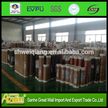 clear blue plastic PVC wide soft sheet roll