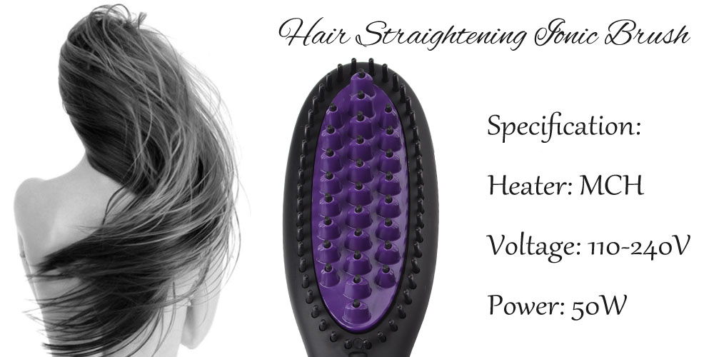 Hair Straightening Ionic Brush Hair Straightening Ionic Brush