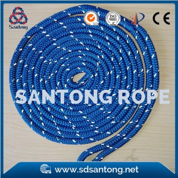 cheap double braided nylon rope dock line