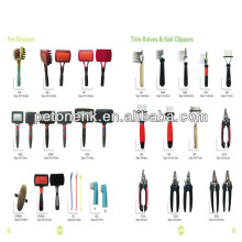 flexible pet care brush