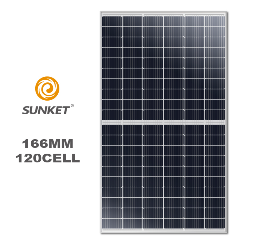 360W 375W 120cell paneles solares con TUV