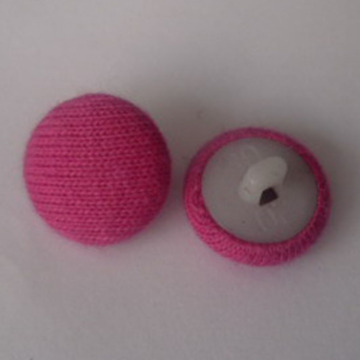 Fashion wholesale red fabric covered buttons