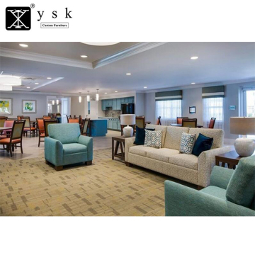 AH-045 Comfortable Senior Living Aged Care Furniture Sofa Set