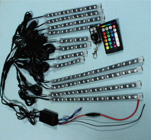 IP68 Waterproof Motorcycle Underbody LED Strip Light Kit