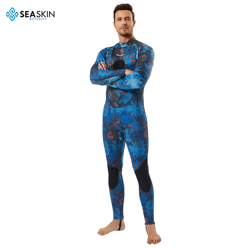 Seaskin Camouflage Herren -Tauch -Speerfishing -Neoprenanzug