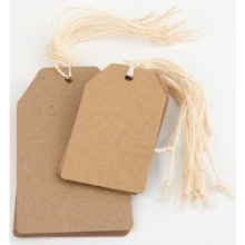 Hot sale cardboard rigid hang tag