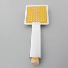 Hand held shower water filter held shower