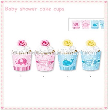 Custom paper cup cake cups