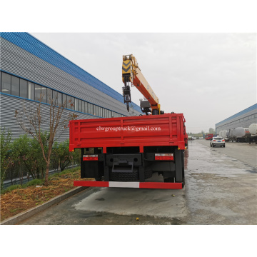 Grue montée sur camion hydraulique Dongfeng Boom