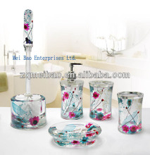 liquid soap dispenser/ acrylic dispenser,tumbler,toothbrush holder,dish,toothbrush holder