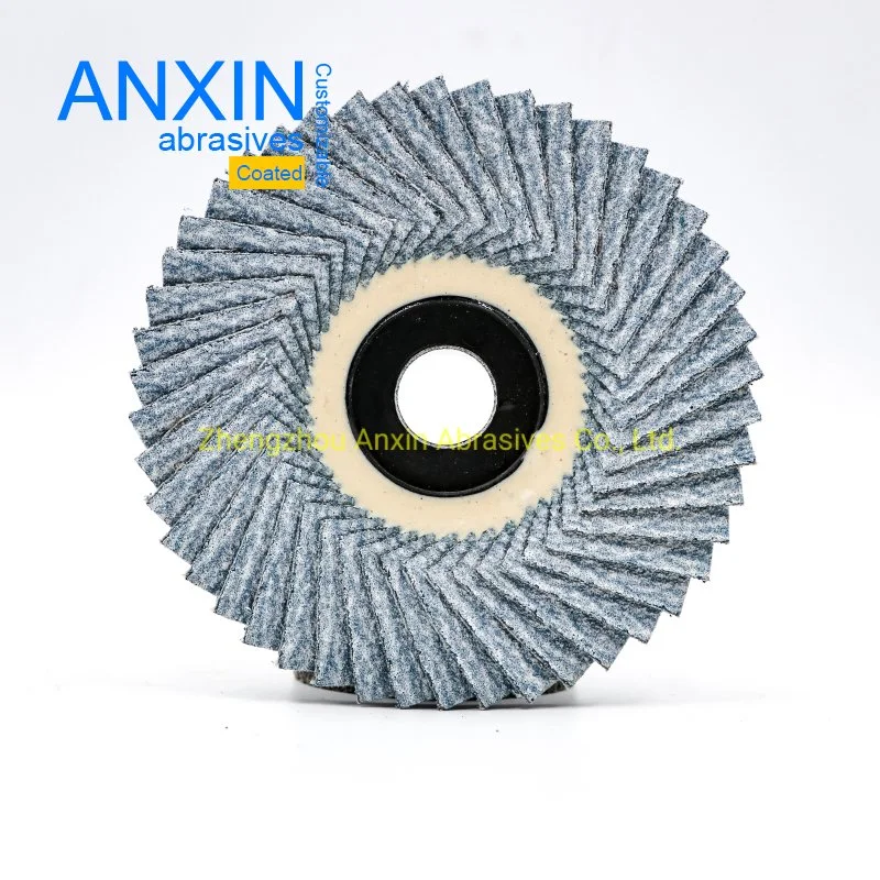 Ceramic Flexible Flap Disc with Plastic or Metal Backing