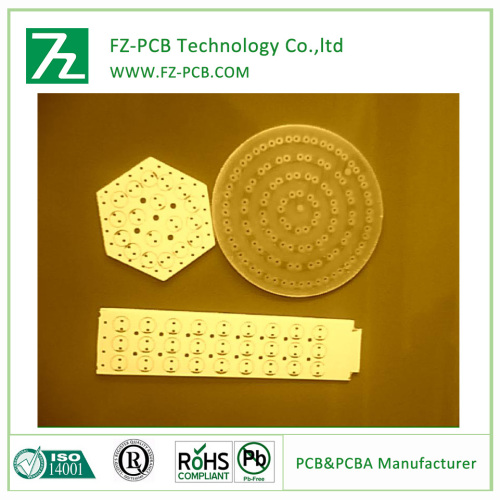 Dubbel sida nedsänkning guld LED PCB (PCB LED)