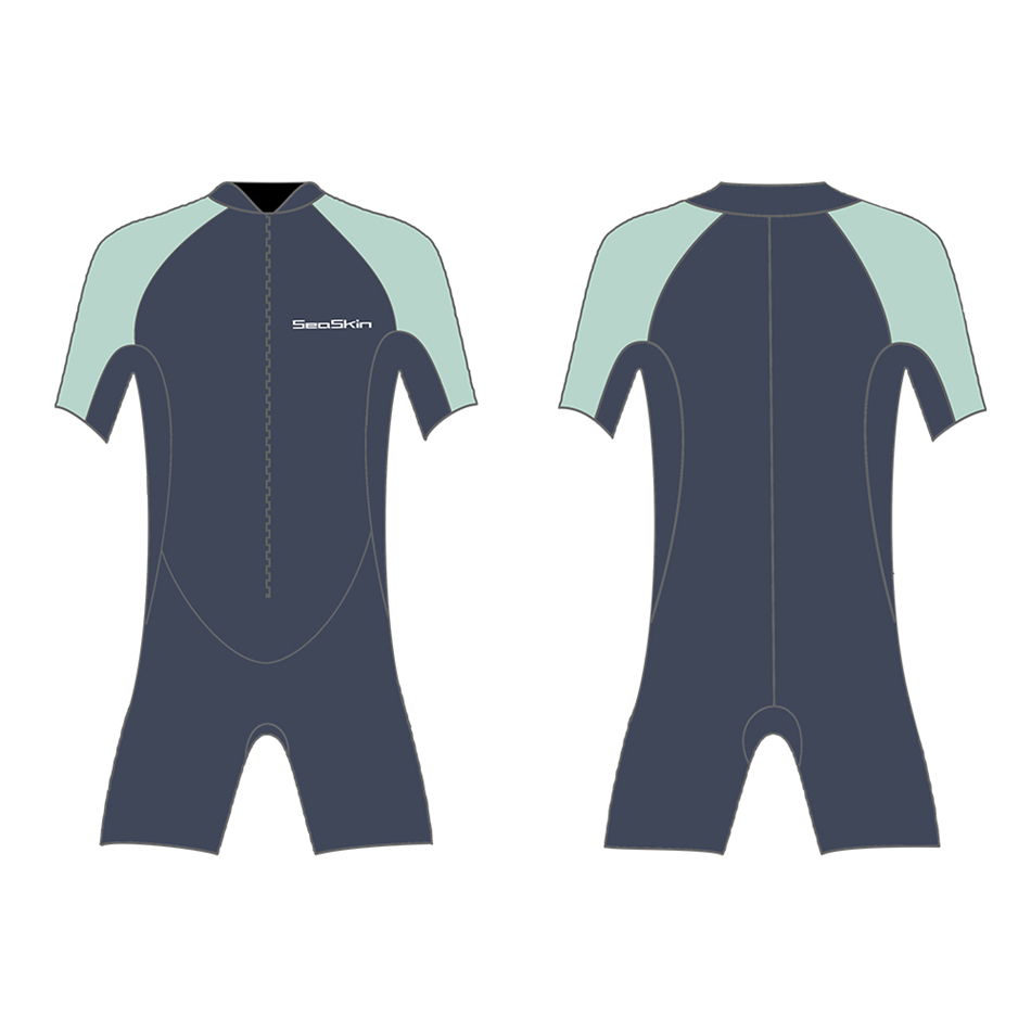 Seaskin Jako Neoprene zip kissuits etsuits