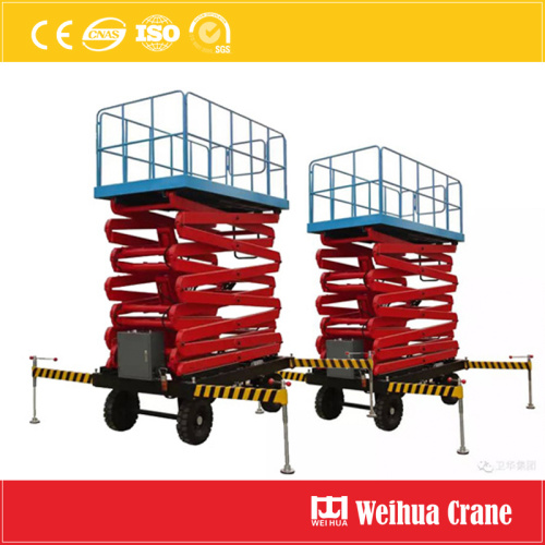 Scissor Lifting Mobile Platform