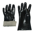 PVC-Tips-Handschuhe rauh-Finish-Interlock-Liner 11 &#39;&#39;