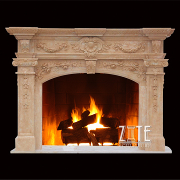 Modern Style Decorative Marble Fireplaces Surround