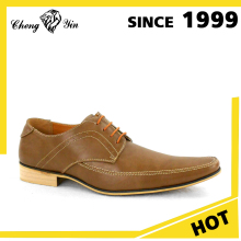 Best Selling Specail Thin Outsole Brown Pu Sole Alibaba Dress Shoes Men