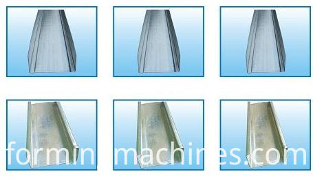 c-u channel roll forming machine
