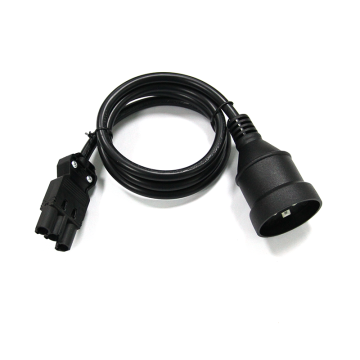 AU Socket Plug to Wieland connector cable assembly