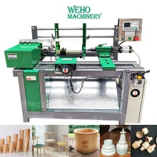 CNC Automatic Feeding Pneumatic Programmable Wood Turning Lathe Machine
