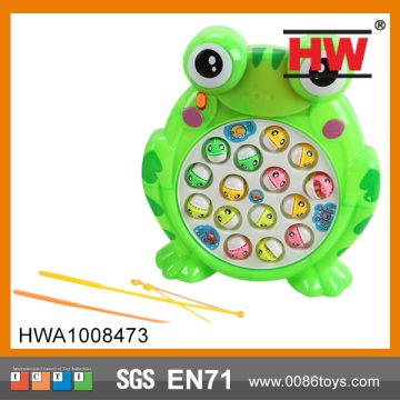 Electric Frog Fishing Game Machine With Light