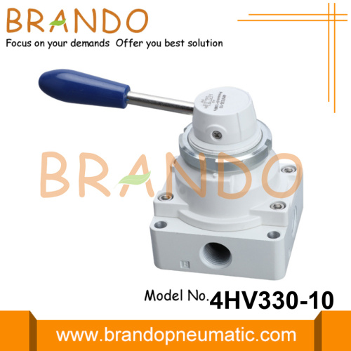 4HV330-10 Airtac Type 4/3 Pneumatic Rotary Hand Valve