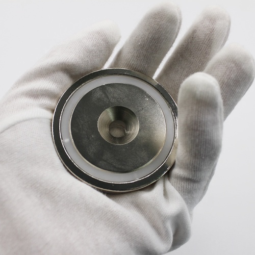 Неодимовый горшечный магнит с потайной головкой D60