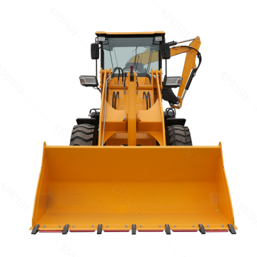 Compact Wheeled Backhoe Excavator for Farm