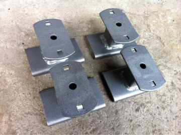 metal sliding wall bracket