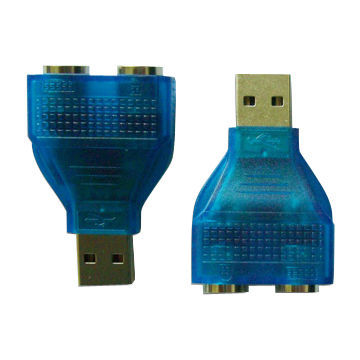 PS2 to USB Adapter, Can Interchange Automatically