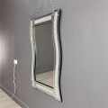 Miroir transparent et miroir suspendu en diamant crytal