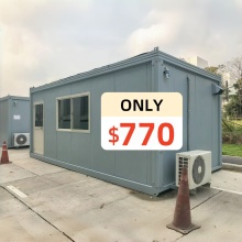 Detachable Container House With Bathroom and Toilet